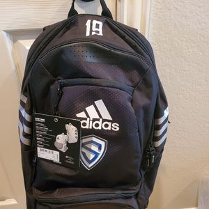 NWT! BLACK ADIDAS BACKPACK!